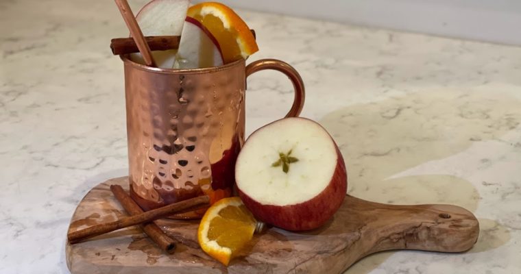 Mulled Spice and Everything Nice Cider Moscow Mules