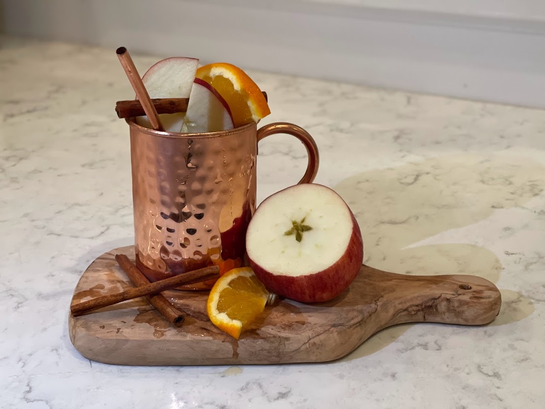 Mulled Spice and Everything Nice Cider Moscow Mules