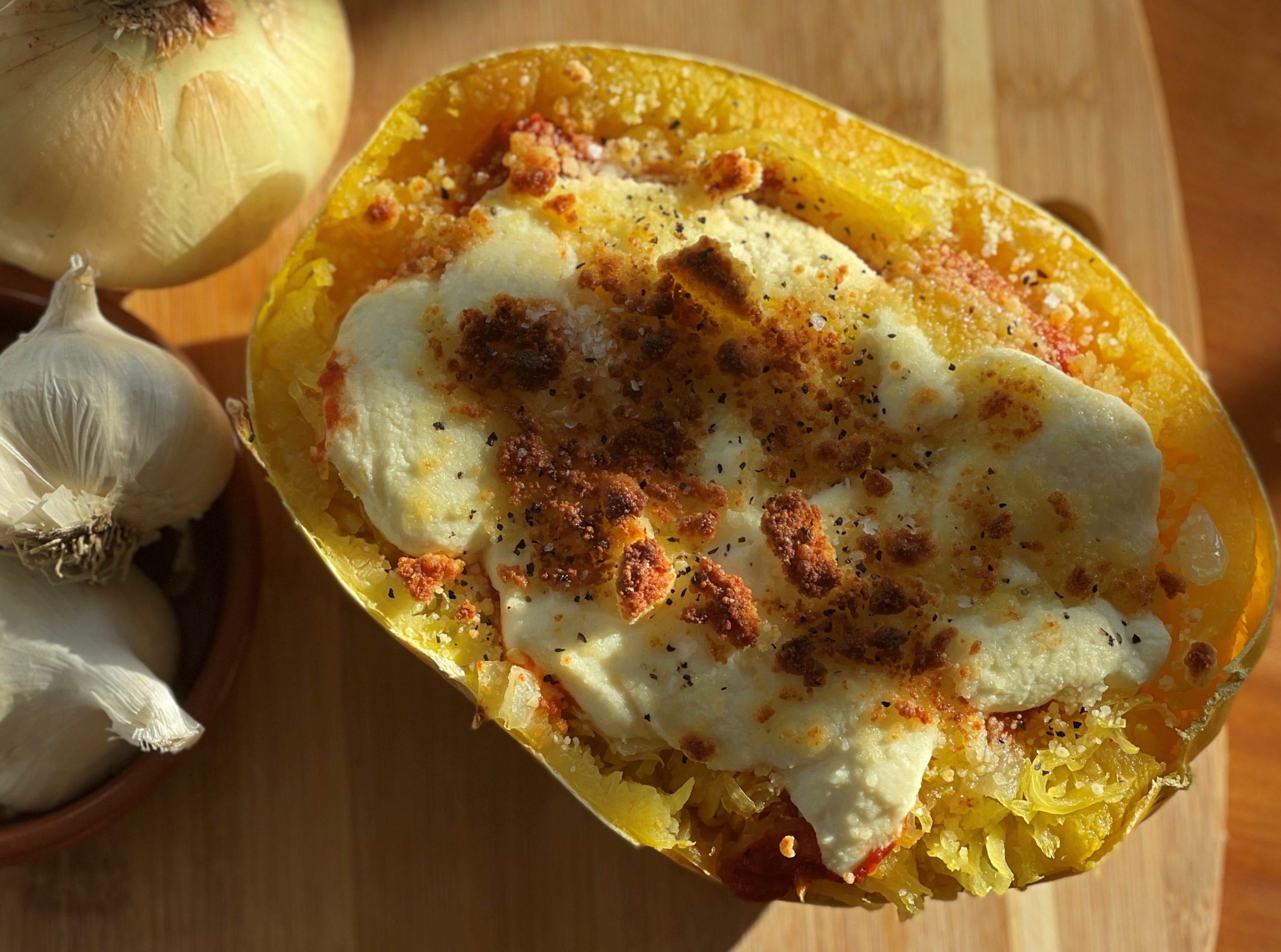 Stuffed Spaghetti Squash