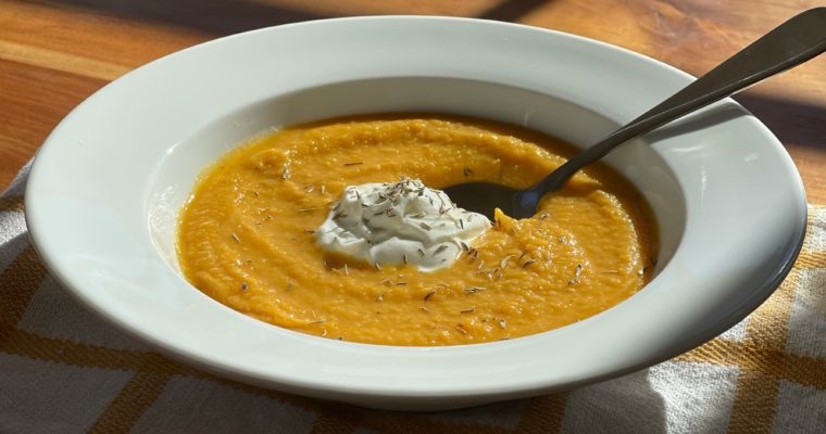 Roasted Butternut Squash Soup