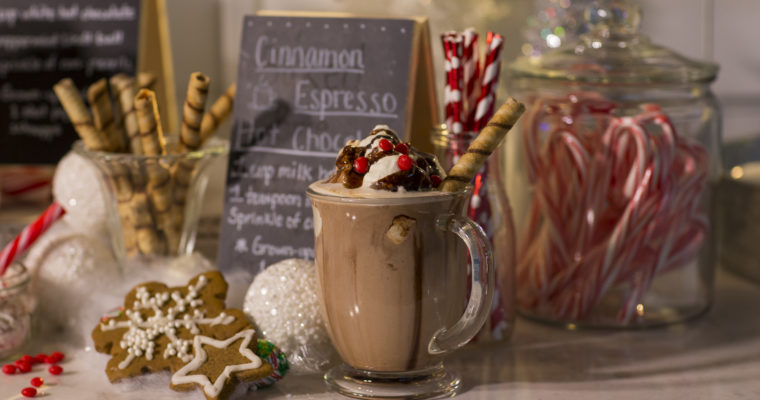 Cinnamon Espresso Hot Chocolate