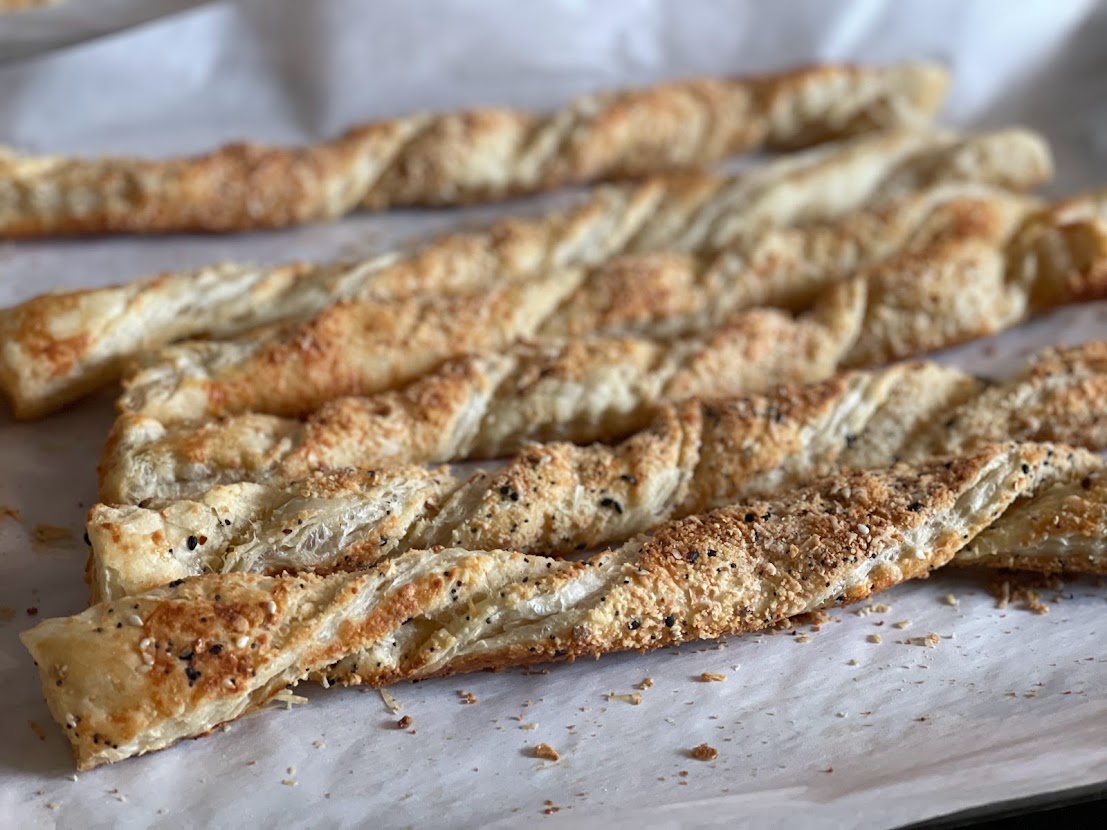 Puff Pastry Cheese Straws