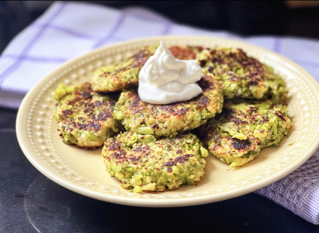 Crispy Broccoli Patties At Home With Jenn Adams