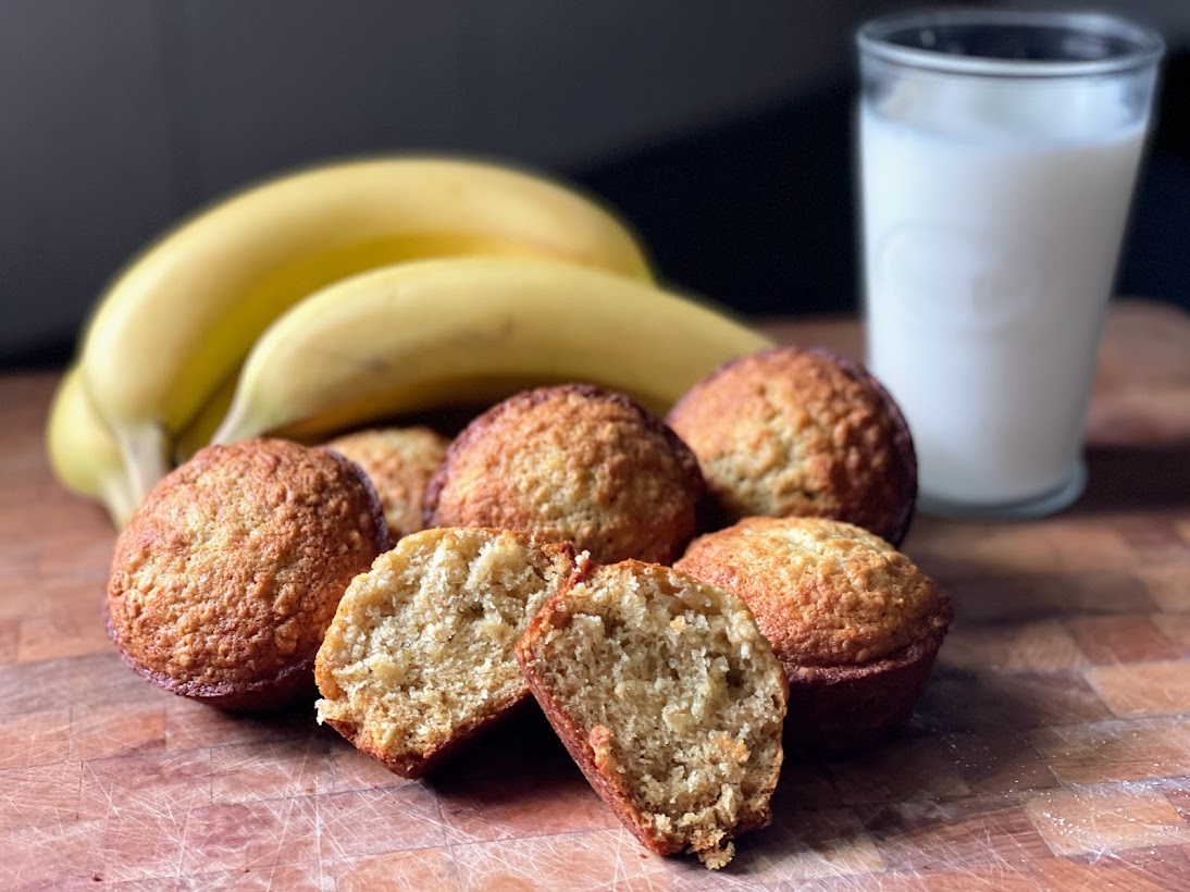 Oatmeal Banana Cupcakes