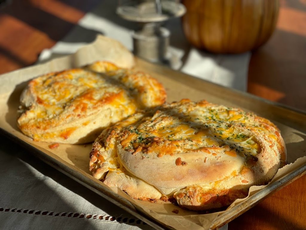 4 Cheese Herb Bread At Home With Jenn Adams