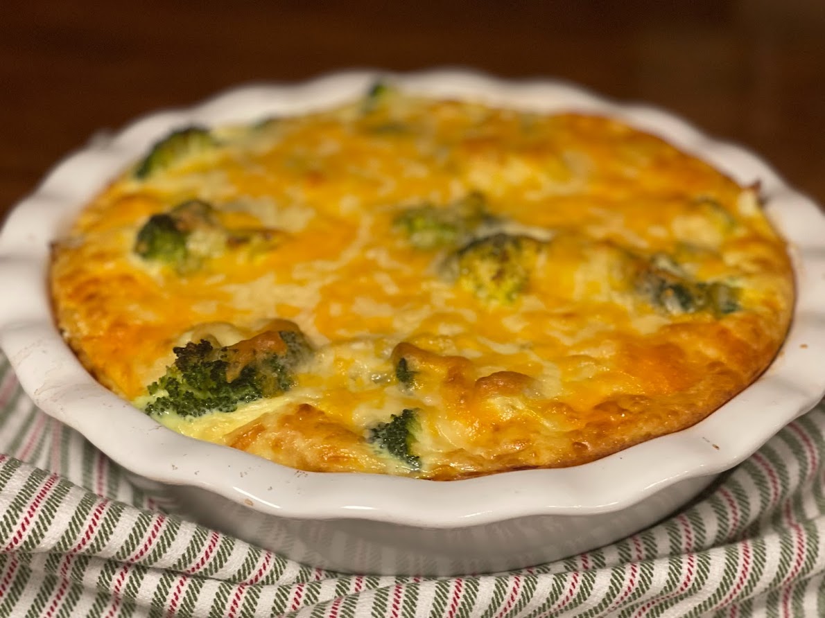 Crustless Broccoli Quiche