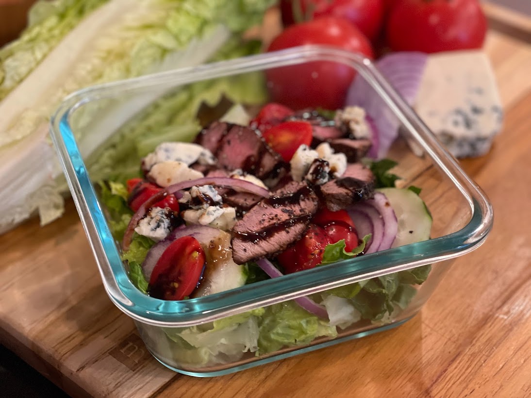 Steak and Blue Cheese Salad