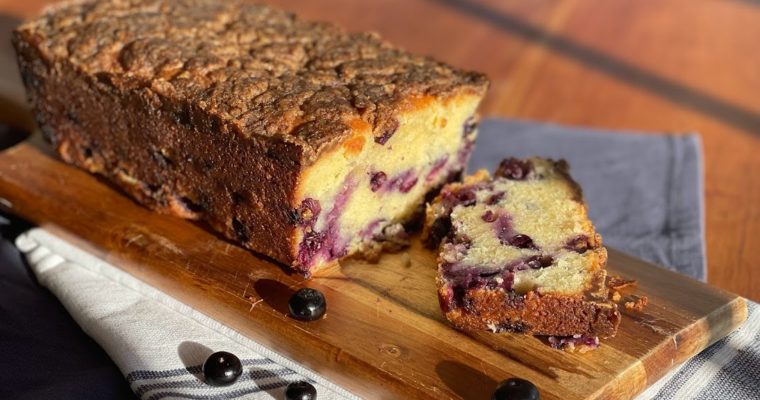 Blueberry Crumble Loaf