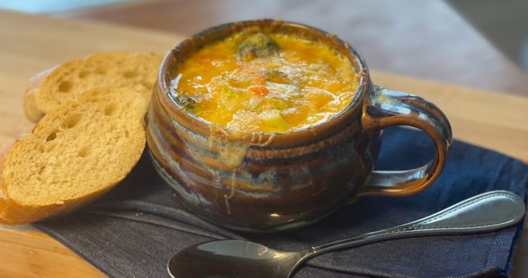 Creamy Broccoli Cheddar Soup