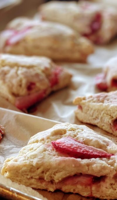 Strawberry Scones