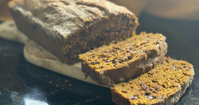 Pumpkin Chocolate Chip Bread