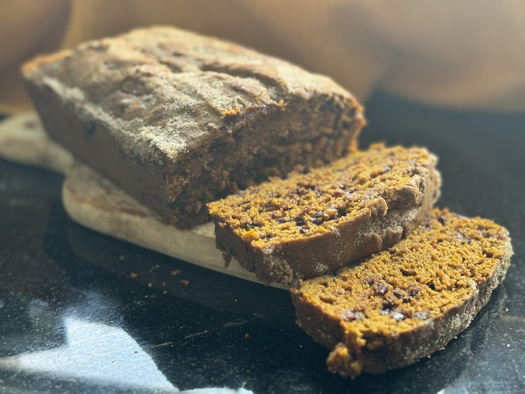 Pumpkin Chocolate Chip Bread