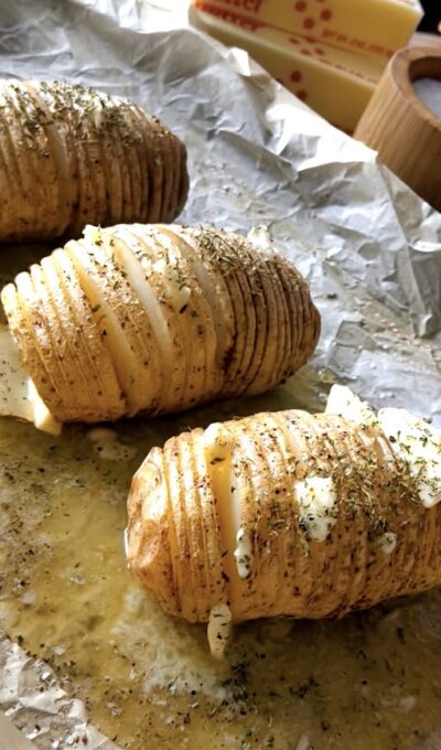 Hasselback Potatoes
