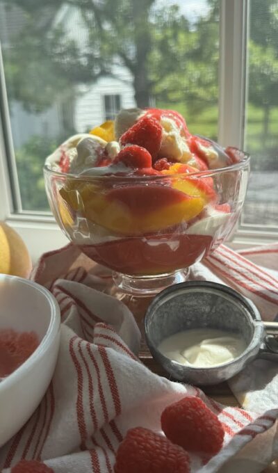 Peach Melba