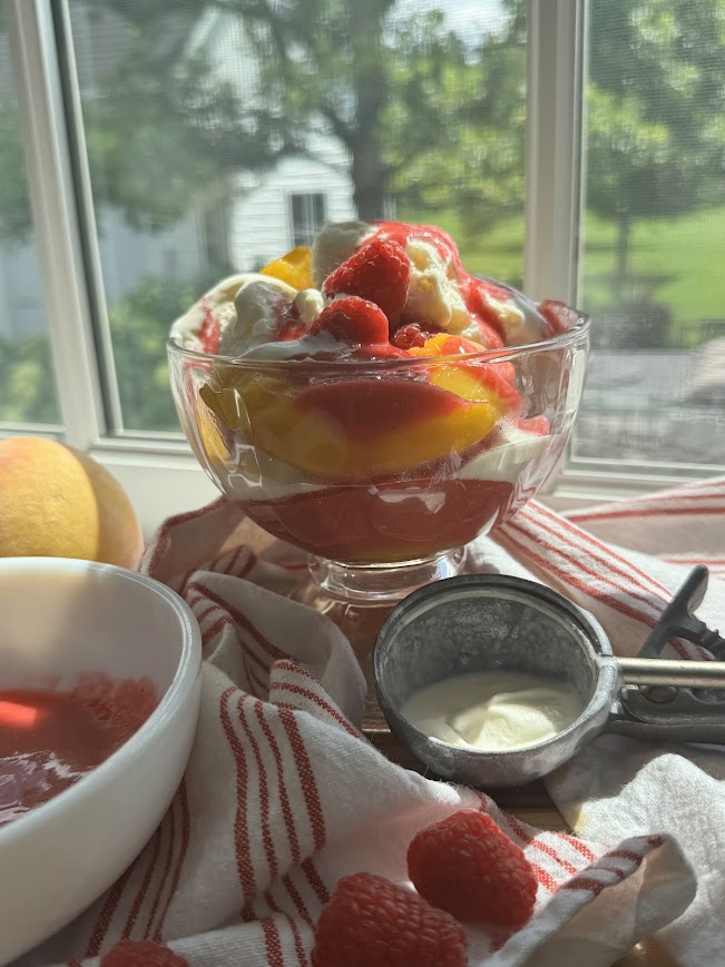 Peach Melba