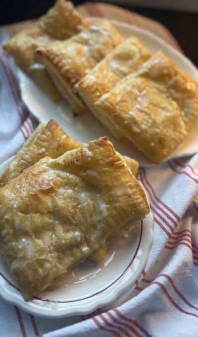 Peach Puff Pastries
