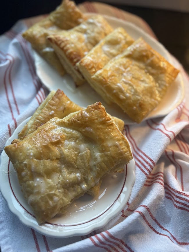 Peach Puff Pastries